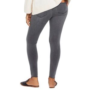 Motherhood Maternity Indigo Blue, Skinny Maternity Ankle Jeggings, Grey, XS, NWT